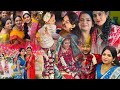 ।।বান্ধবীর বিয়েতে সবাই মিলে করলাম আনন্দ ।।Bengali Wedding Ceremony 🌼