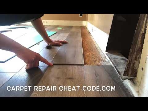 How To Cut Vinyl Plank Flooring Long, How To Fix A Cut In Vinyl Plank Flooring