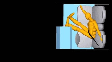 Railroad Crossing Collision - Occupant Dynamics Analysis