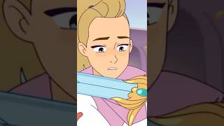 ADORA FIGHTING WITH THE SWORD