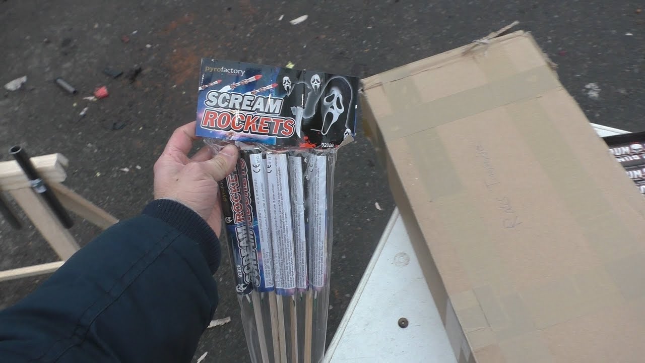 Pyrofactory Scream Rockets
