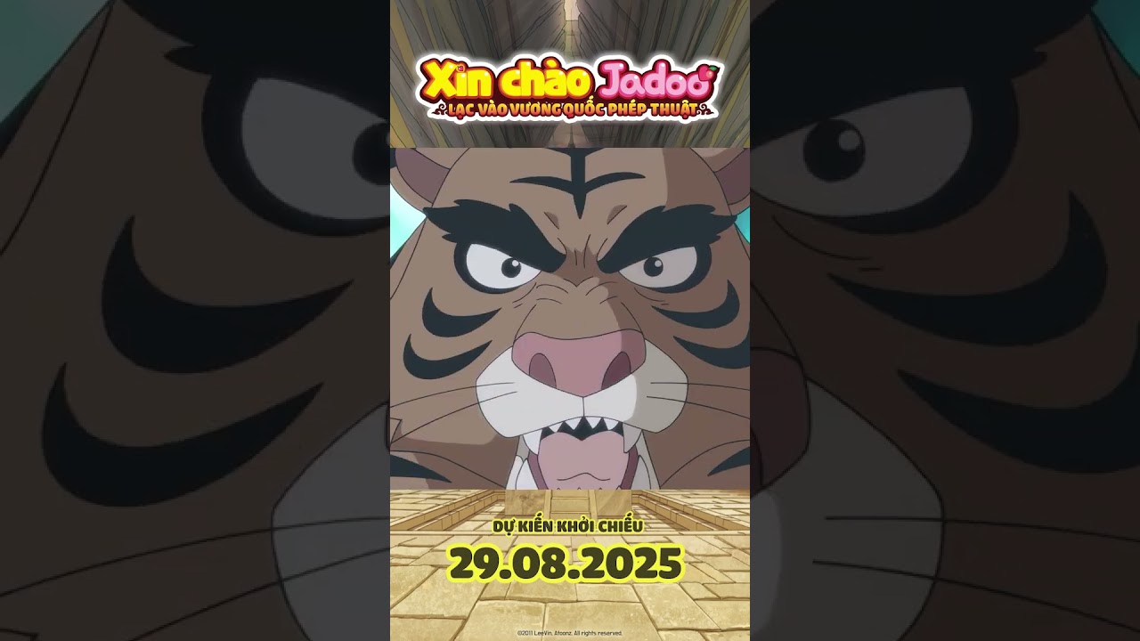 ( CGV )  Lạc vào vương quốc phép thuật  / Dự kiến khởi chiếu 29.08.2025 / Xin Chào Jadoo