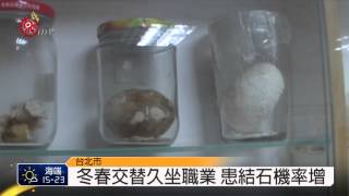 換季氣溫回升 結石患者增三成 2015-03-19 TITV 原視新聞