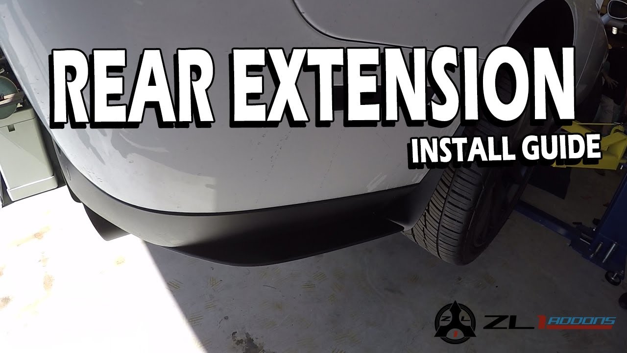 Challenger 15-23 Body Kit Rear Extension Install | ZL1 Addons