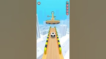 Sky Rolling Ball 3D Level 140 #shorts