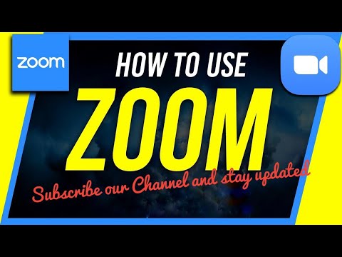 Video How to use zoom cloud meeting app - youtube