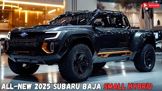 2025 Subaru Baja Small Pickup Unveiling  Revolutionizing Compact Trucks Hybrid!