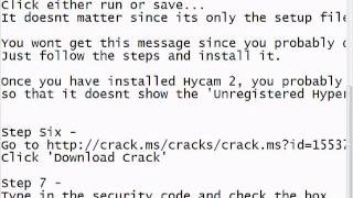 [How To] Install Hypercam 2 and crack it for FREE! Both Ways included in Video!