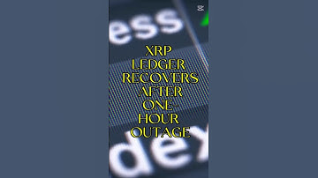 XRP Ledger Outage: Back Online After 1 Hour!#XRP #Ripple #CryptoNews #Blockchain #CryptoUpdate #XRPL