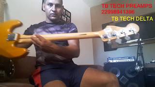 Squier Jazz Bass 4C  pré TB TECH DELTA