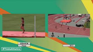 Mens  400m Hurdles - Final - Australian Athletics Championships 2018