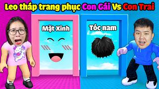 Tower Climbing Outfit Battle: Boys Vs. Girls – Who Has the Best Style with bqThanh & Ốc screenshot 5