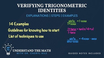 Verifying Trigonometric Identities: Strategies and Examples