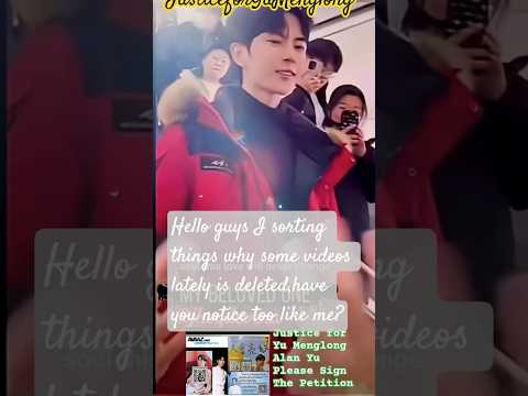 I Re-upload Those videos I noticed Deleted,Have you noticed yours too?#yumenglong#alanyu#shorts #yt