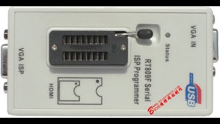 how to read led tv firmware TCL  with Rt809f Programmer