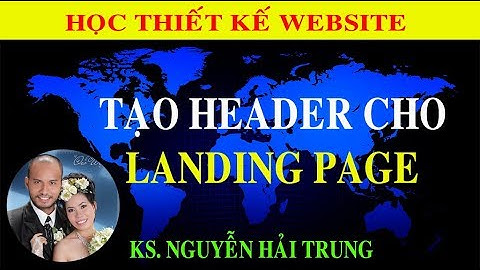 Tạo header cho landing page | Tủ Sách Vàng