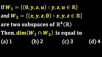 Université de Montréal || dimension of intersection of subspace