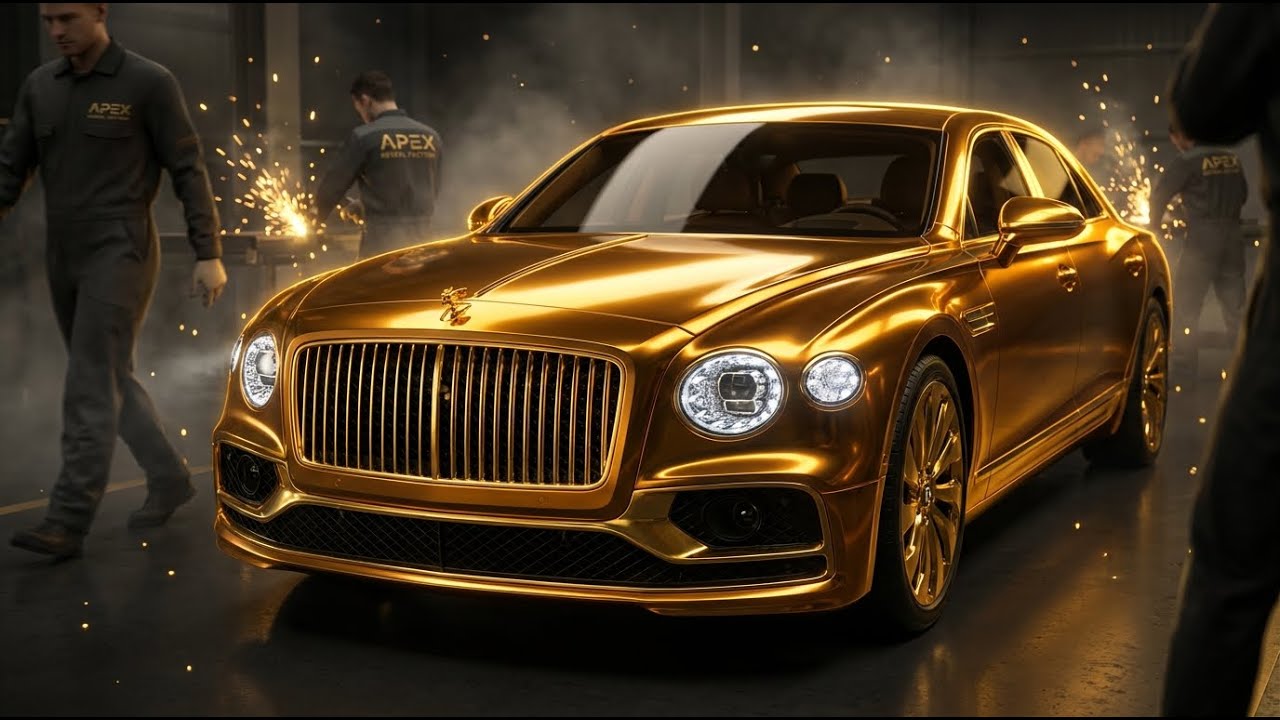 Inside Bentley’s Gold Car Factory | Luxury Manufacturing Process