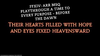 FFXIV: ARR Before the Fall Part 2 Patch 2.55 MSQ A Time to Every Purpose - Before the Dawn #3