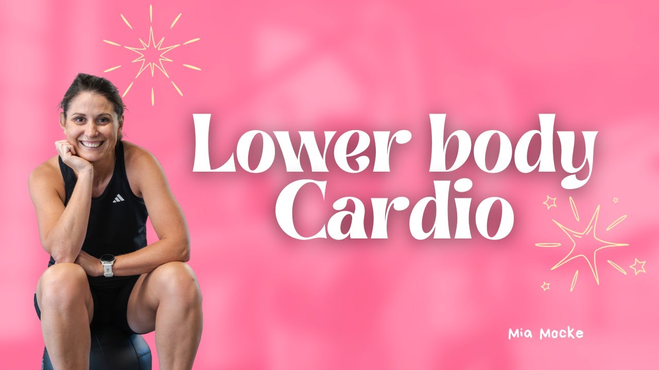 🔥 Lower Body Cardio Burn | 7 Exercises, 2 Rounds | Follow Along with Mia