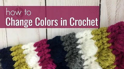 Master the Art of Crochet Color Changes