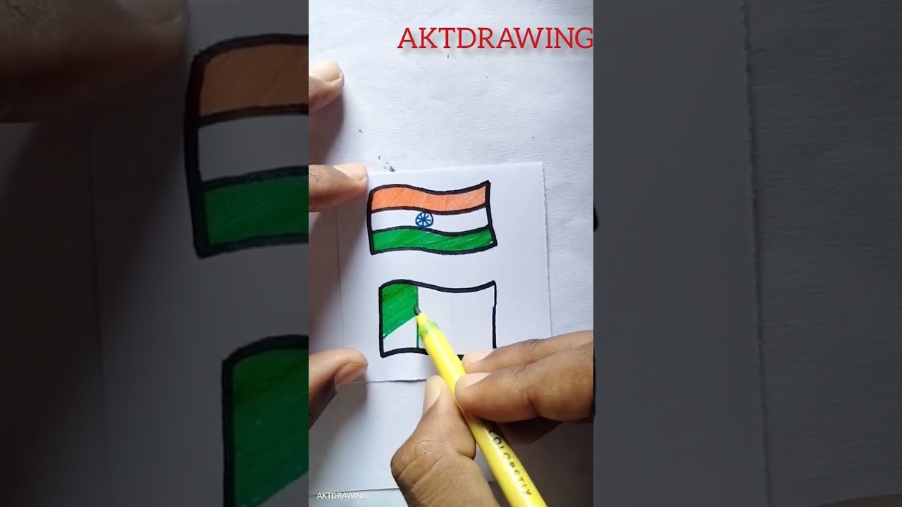 india ♥️ Cameroon | Cameroon flag drawing | flag drawing India 