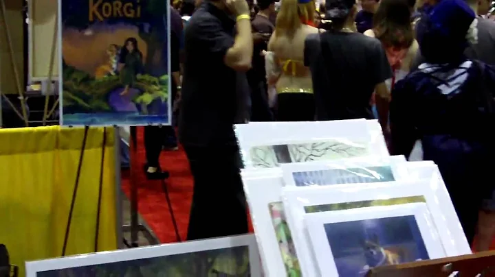 Artist Christian Slade at Megacon 2010