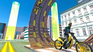 Bike Racing Games - Reckless Moto Bike Racing: Stunt City - Gameplay Android free games screenshot 3