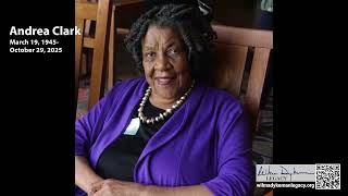 Becky Stone-Andrea Clarke Memorial (Wilma Dykeman Legacy 106th Birthday Celebration)