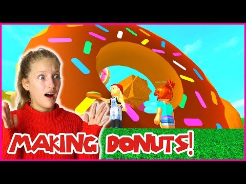 MAKING GIANT DONUTS!