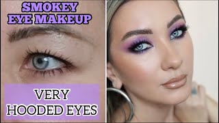 Download Lagu VERY HOODED DOWNTURNED EYES: SMOKEY EYE ✔️ MP3