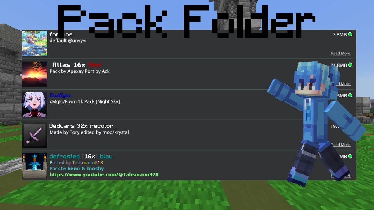 Look I'm back so pack folder - YouTube