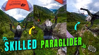 Paraglider Flew Close to Trees