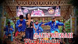 Gaun Merah Voc Yowan manggolo Putro Wilis