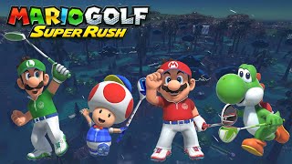 Mario F Super Rush - Luigi Vs Toad Vs Mario Vs Yoshi - Wildweather Woods