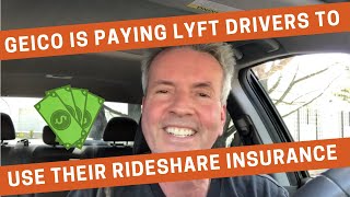 Geico Is Paying Lyft Drivers to Use Their Rideshare Insurance (CA only)