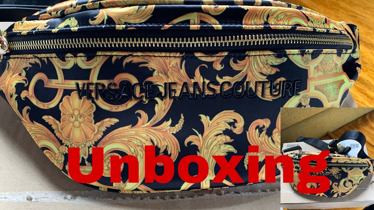 Unboxing VERSACE JEANS COUTURE YouTube