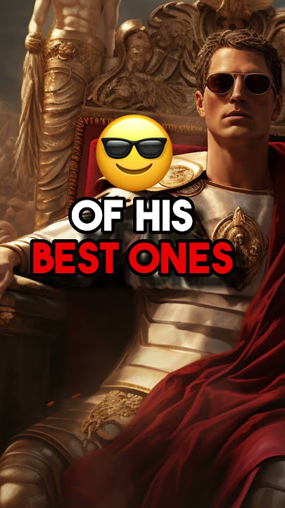 The First Emperor of Rome's Most Badass Quotes. Last one is still true today