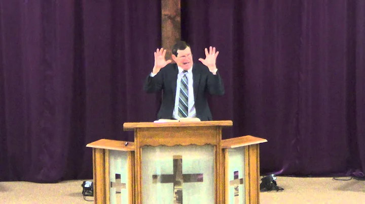 Bro. William McClellan at Etha Baptist Church nigh...
