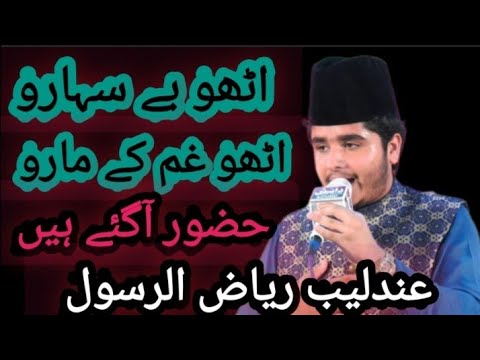 اٹھو بے سہاروں اٹھو غم کے مارو حضور آگئے ہیں عندلیب ریاض الرسول