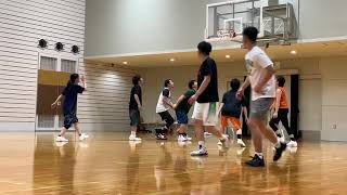 京都バスケ Aran 練習 2022/0703 part3