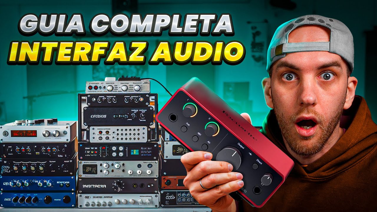 Mejores TARJETAS de SONIDO/INTERFAZ de AUDIO en 2025! [Guía definitiva]