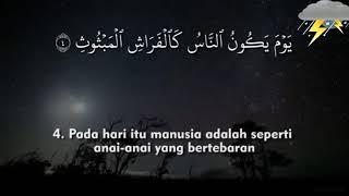 Surah Al-Qari'ah dan Terjemah Indonesia - Mishary Rashid Alafasy