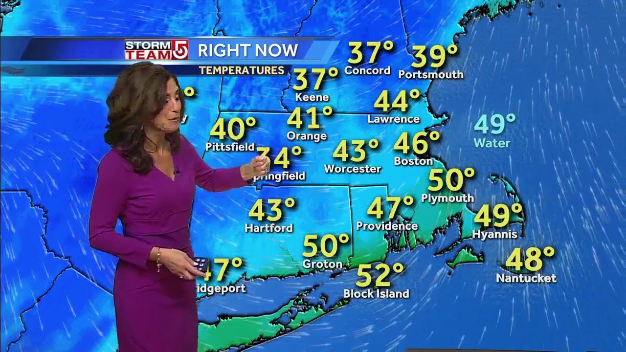 Video: Mild day, rain moves out in morning - YouTube