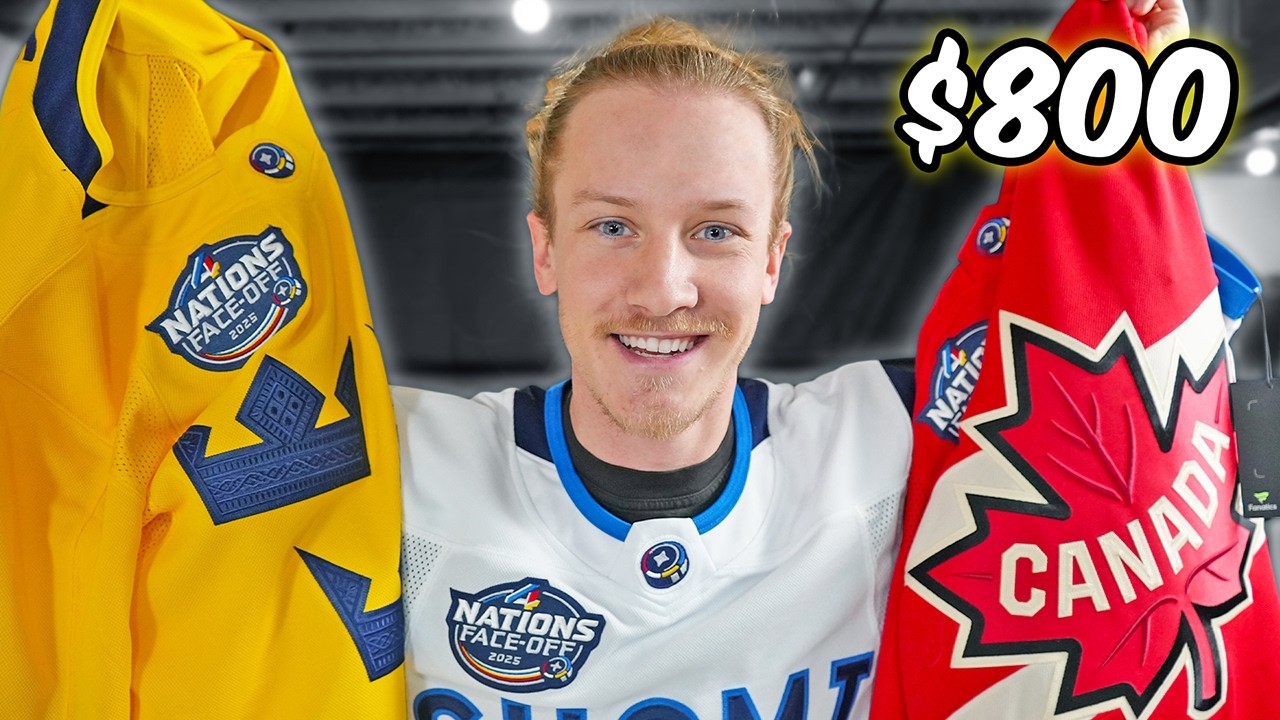 I Ordered All of the 4 Nations Tournament Jerseys!