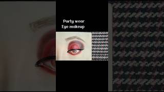party Wear Eye Makeup #shortsfeed #beautiful #yt #song #viralvideo #eye #viralplzz