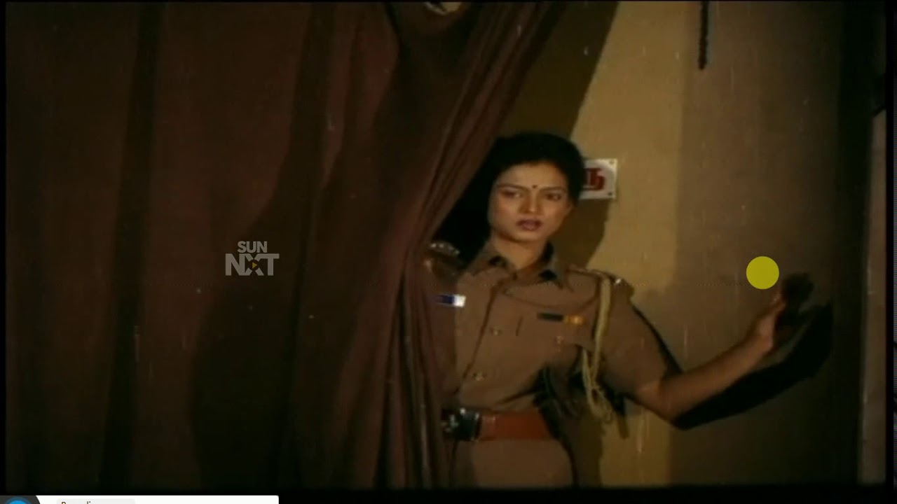Lady cop Disco Shanti fight scene