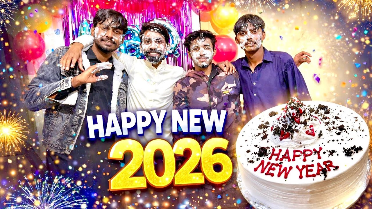 Friend ko new year celebration 🎉 kar diya 🥰. Mujay sara ganda kar diya 😟