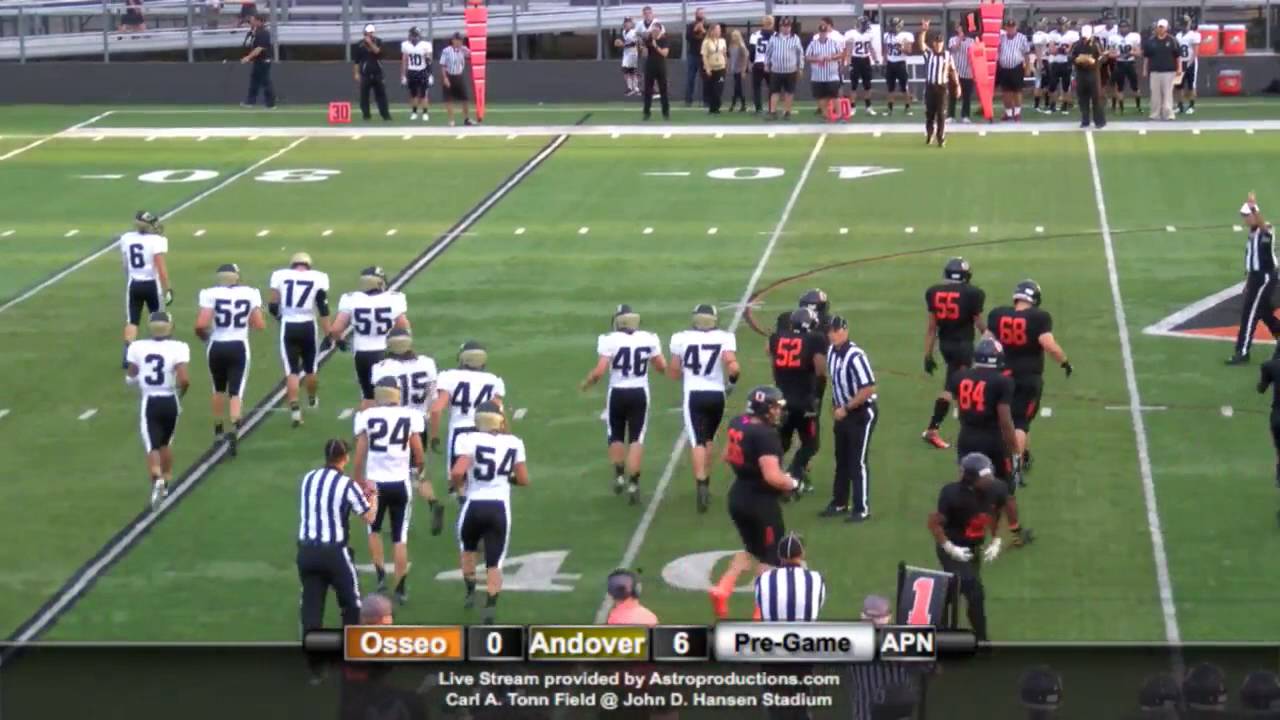 Osseo Football game vs Andover - YouTube Osseo Football game vs Andover - YouTube