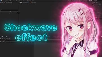 Shockwave effect - after effects amv tutorial